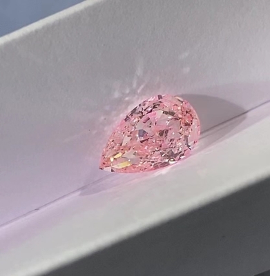 VS1 Pear Cut shape Lab Grown Pink Diamonds Trang sức Trang sức