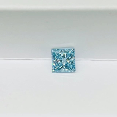 Loose Lab Made Diamonds Blue Diamonds Princess Lab Grown Diamond kim cương rời được chứng nhận