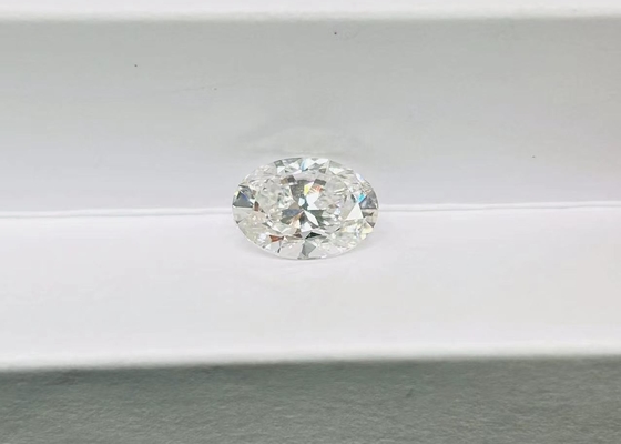 2.1ct Hình hình bầu dục Phòng thí nghiệm trưởng thành CVD Kim cương IGI Chứng nhận G VVS 2EX