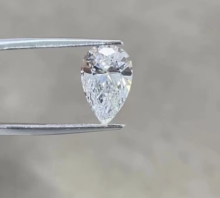 10 Mohs Pear Shaped Lab Diamond Kim cương Cvd lớn nhất để sản xuất trang sức