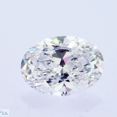 2.4ct CVD phát triển trong phòng thí nghiệm màu trắng kim cương hình bầu dục VS độ rõ ràng với chứng chỉ IGI