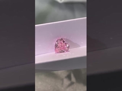 Kim Cương CVD Trái Tim Hồng