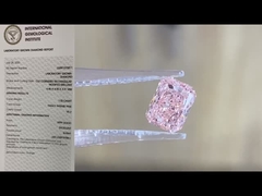 Phòng thí nghiệm đã tạo ra những viên kim cương màu Radiant Loose Diamond Fancy Intense Pink một báo cáo IGI