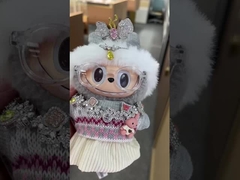 Labubu đồ trang sức kim cương rực rỡ đồ trang sức phòng thí nghiệm kim cương trưởng thành nhẫn kim cương vòng cổ đồ trang sức tốt